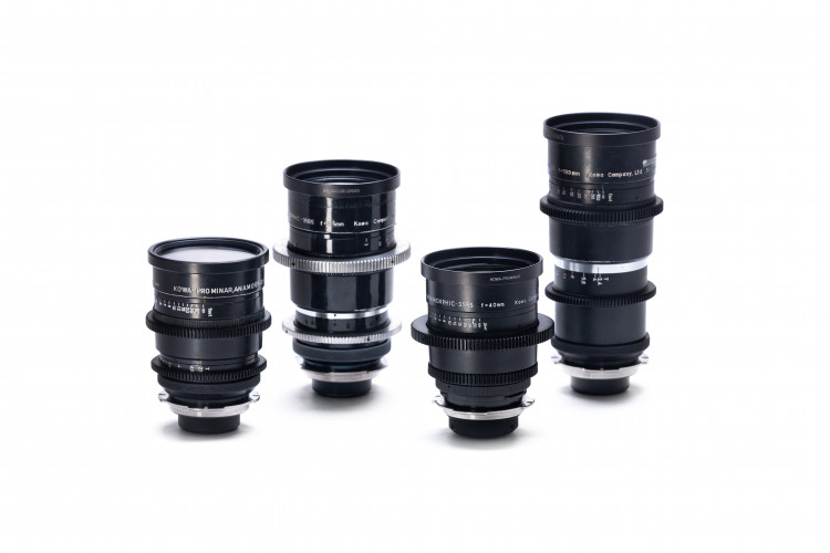 KOWA ANAMORPHIC PRIMES SET 40 50 75 100mm v3