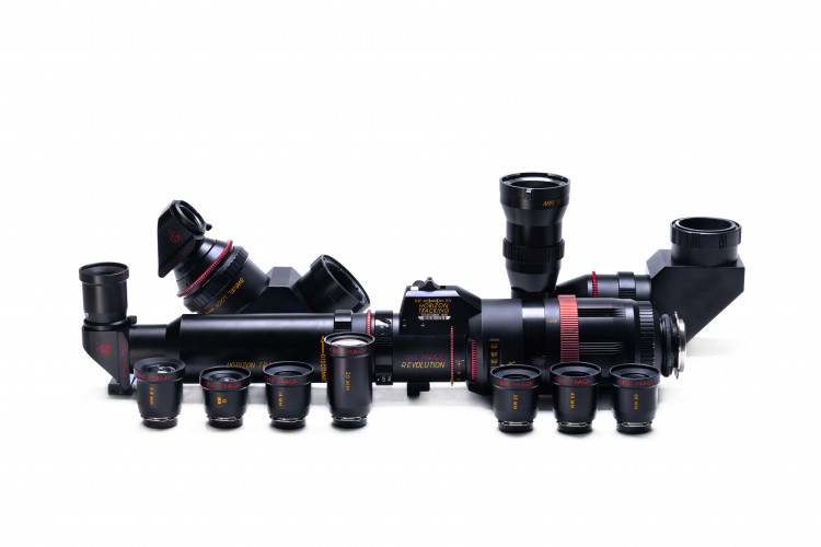 REVOLUTION LENS SYSTEM T 7.5 8 LENSES SET DUAL SWIVEL 