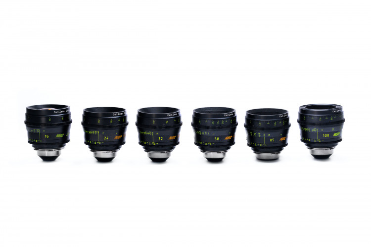 ZEISS ULTRA PRIME T1.9 SET 16 24 32 50 85 100MM